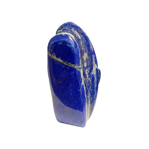 Lapis Freeform Sculpture H:8 x W:4.5cm Wt: 216g (Afghanistan) Lapis Freeform Sculpture H:8 x W:4.5cm Wt: 216g (Afghanistan)